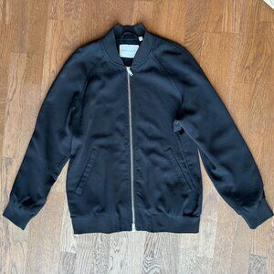 Aritzia The Group by Babaton Black Bomber Jacket - Size L